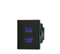 FLFHDUP Momentané Bouton Interrupteur à Bouton-Poussoir de Remplacement Convient pour VW, LED/on Off, Feux de recul, Balise Interrupteur Bouton(Reverse Lights-L)