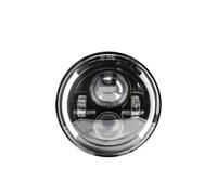 FLFHDUP Panneau de phare de moto Kit d'éclairage avant pour phares ronds Convient pour Yamaha Convient pour Harley Road King 7" Motorcycle front light bar(7 Inch 4LED A)