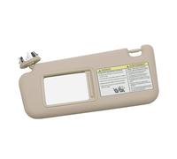 FLFHDUP Panneau D'Ombrage Pare-Soleil Avant Gauche/Droit avec Miroir de Maquillage pour Toyota RAV4 2006-2013 Pare-soleils intérieur(Beige Left)