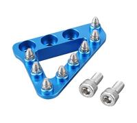 FLFHDUP Pédale de Moto Convient pour Sherco 125 250 300 450 500 SC SE SCF SEF 2015-2019 Levier de pédale de Frein arrière Plaque d'embout Remplacement de pédale(Blue)