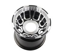 FLFHDUP Pièces de Moto Moyeu de Roue Avant et arrière 8 Pouces, 19/21x7-8 18x9.50-8, 8x5 Pouces, pour Quad Chinois, ATV, 4 Roues, Moto, Voiture de Plage, Kart Jante arrière(Rear Wheel 110mm)