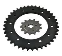 FLFHDUP Pignon de Chaîne Arrière Kit de Transmission Avant/arrière 520 pour Honda XL250, CRF150F, CRF230F Pignon Moteur Pignons(13T.39T.)