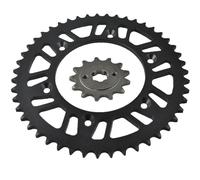 FLFHDUP Pignon de Chaîne Arrière Kit de Transmission Avant/arrière 520 pour Honda XL250, CRF150F, CRF230F Pignon Moteur Pignons(13T.47T.)
