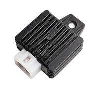 FLFHDUP Redresseur Régulateur de Tension Régulateur de Tension Universel 12 V 4 Broches pour Moto, redresseur à Onde complète, pour Quad, 50 CC, 90 CC, 110 CC, 125 CC(Full Wave Modulator)