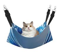 FLGHJNBJN Angel Wing Hamac confortable pour chat, perchoir de fenêtre, lit réglable pour animal domestique avec velours doux pour chats d'intérieur