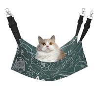 FLGHJNBJN Formulas Shapes Theory Math Leçon Word Hamac confortable pour chat, perchoir de fenêtre, lit réglable pour animal domestique avec velours doux pour chats d'intérieur