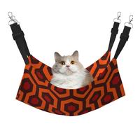 FLGHJNBJN Shining Overlook Hamac confortable pour chat, perchoir de fenêtre, lit réglable pour animal domestique avec velours doux pour chats d'intérieur