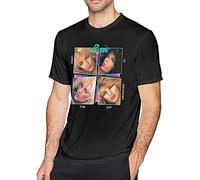 FLGMSOTS Poison Band Look What The Cat Dragged in T Shirt Men's Cotton T Shirt Fashion O Neck Short Sleeve Tees XXL