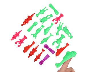 Flick Animaux en Caoutchouc | Lance-Pierre Collant Extensible Vie Marine | Jouets Animaux de Fronde de Doigt, Vie Marine de Fronde, flingers de Doigt pour Les Jeux de vol