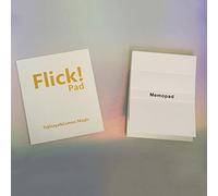 Flick! Pad Magic Tricks Changez instantanément l'image ou le texte dessiné sur le bloc-notes Gros plan Street Illusions Gimmicks Mentalism Props
