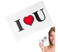 Flick the Heart Card, Romantic Close Up Street Illusions Gimmicks Mentalism Props | Creative's San Confession Magic Toy Stage Performance Props