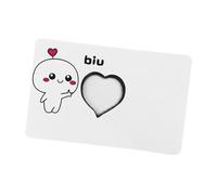Flick The Heart Magic Trick - Magic Card - Illusion visuelle | Accessoires pour mentalisme et magie étroit | Effet de cœur flottant | Jouet magique créatif pour spectacles et confessions