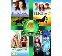 Flicka 2/Aquamarine/Just My Luck (4 DVD) [Edizione: Regno Unito] [Import]