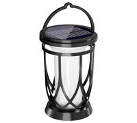 Flickering Flame Lantern, Outdoor Solar Lamp, Decorative Garden Light, Auto on Off Function, Weather-Resistant Design, Perfect for Yard Lawn Patio Porch Pathway Table Front Door Tree Outside