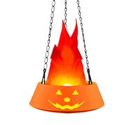 Flickering Flame Lights, Festival Fake Fire LED Light, 5.91x5.91x2.28 Inches Realistic Dancing Flame Effect with Long-Lasting Glow, Ideal for Home, Yard, Garden, Night Clubs, and Party Decor
