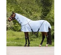 Fliegendecke Protect mit abn. Halsteil, hellblau, 145 cm