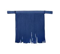 Fliegenfransen Salon, blau, WB