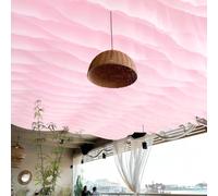Fliegengitter Décoration solaire 100 x 850 cm Protection UV lavable pour balcon, jardin, couloir, toit, rebord de fenêtre, piscine, rose