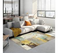 Fliegengitter Tapis 120 x 270 cm, lavable, antidérapant, facile d'entretien et moelleux, à poils courts, pour salon, salle à manger et couloir