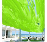 Fliegengitter Voile d'ombrage Décorations 50 x 700 cm Décorations cérémonielles en mousseline pour balcon, jardin, couloir, toit, rebord de fenêtre, piscine, vert comme l'herbe