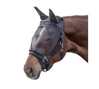 Fliegenmaske Velcro Schwarz Pony