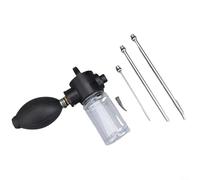 Flies Control Plumeau avec 3 buses en acier inoxydable pour dépoussiérer les termites dans les systèmes de rotation des cultures et activités de surveillance des parasites 150 ml