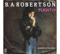 Flight 19/Alright In The Night(7" Vinyl Single)(1980)(Asylum Records AS 12482)