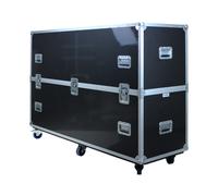 Flight case pour deux écrans TV 65"-75