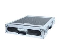 Flight case rack 19'', Capacité 2U, Double porte