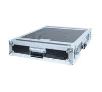 Flight case rack 19'', Capacité 2U, Double porte