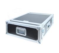 Flight case rack 19'', Capacité 4U, Double porte