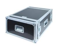 Flight case rack 19'', Capacité 6U, Double porte