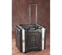Flight case sono GATOR GRR6L 6U ROULETTES - Noir