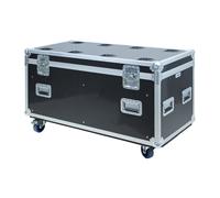 Flight case type malle 120 x 60 x 60 cm + rangement intérieur
