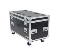 Flight case type malle 120 x 60 x 60 cm + rangement intérieur
