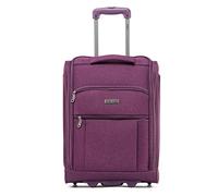 Flight Knight 55x40x20cm Taille Maximale Ryanair Carry on Priority Bagage a Main Valise Approuvee Et Testee - 2 Roues - Ultra Leger Durable Soft Suitcase Textile Cabin Case