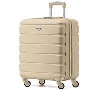 Flight Knight Bagage Cabine Leger a 4 Roues en ABS Approuve par Compagnies Aeriennes, Dont Air France et easyJet Grand Sac De Cabine 56x45x25cm