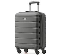 Flight Knight Bagage Cabine Leger a 4 Roues en ABS Approuve par Plus De 30 Compagnies Aeriennes, Dont Air France, easyJet et Lufthansa 55x40x23cm