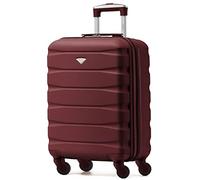 Flight Knight Bagage Cabine Leger a 4 Roues en ABS Approuve par Plus De 30 Compagnies Aeriennes, Dont Air France, easyJet et Lufthansa 55x40x23cm