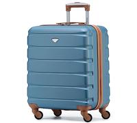 Flight Knight Bagage Cabine Leger a 4 Roues en ABS Approuve par Plus De 30 Compagnies Aeriennes, Dont Air France et easyJet Grand Sac De Cabine 56x45x25cm