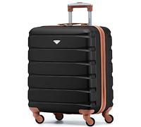 Flight Knight Bagage Cabine Leger a 4 Roues en ABS Approuve par Plus De 30 Compagnies Aeriennes, Dont Air France et easyJet Grand Sac De Cabine 56x45x25cm