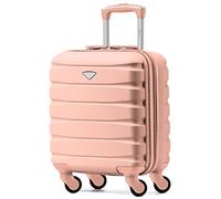 Flight Knight Bagage Cabine Leger a 4 Roues en ABS Rigide Approuve par Plus De 100 Compagnies Aeriennes, Dont Lufthansa, Ryanair et easyJet Free Carry on 45x36x20cm
