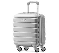 Flight Knight Bagage Cabine Leger a 4 Roues en ABS Rigide Approuve par Plus De 100 Compagnies Aeriennes, Dont Lufthansa, Ryanair et easyJet Free Carry on 45x36x20cm