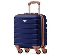 Flight Knight Bagage Cabine Leger a 4 Roues en ABS Rigide Approuve par Plus De 100 Compagnies Aeriennes, Dont Lufthansa, Ryanair et easyJet Free Carry on 45x36x20cm
