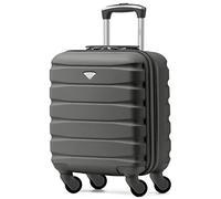 Flight Knight Bagage Cabine Leger a 4 Roues en ABS Rigide Approuve par Plus De 100 Compagnies Aeriennes, Dont Lufthansa, Ryanair et easyJet Free Carry on 45x36x20cm
