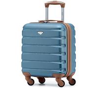 Flight Knight Bagage Cabine Leger a 4 Roues en ABS Rigide Approuve par Plus De 100 Compagnies Aeriennes, Dont Lufthansa, Ryanair et easyJet Free Carry on 45x36x20cm