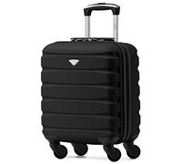 Flight Knight Bagage Cabine Leger a 4 Roues en ABS Rigide Approuve par Plus De 100 Compagnies Aeriennes, Dont Lufthansa, Ryanair et easyJet Free Carry on 45x36x20cm