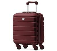 Flight Knight Bagage Cabine Leger a 4 Roues en ABS Rigide Approuve par Plus De 100 Compagnies Aeriennes, Dont Lufthansa, Ryanair et easyJet Free Carry on 45x36x20cm