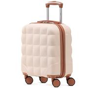 Flight Knight Bubble Suitcase - Ryanair easyJet Jet2 Approved - 8 Wheel Carry Cabin Hardcase 45x36x20cm