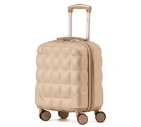 Flight Knight Bubble Suitcase - Ryanair easyJet Jet2 Approved - 8 Wheel Carry Cabin Hardcase 45x36x20cm